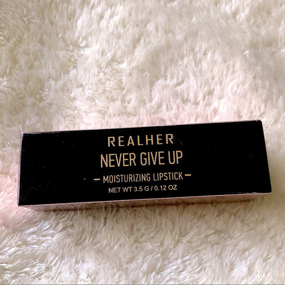 RealHer Never Give Up Moisturizing Lipstick